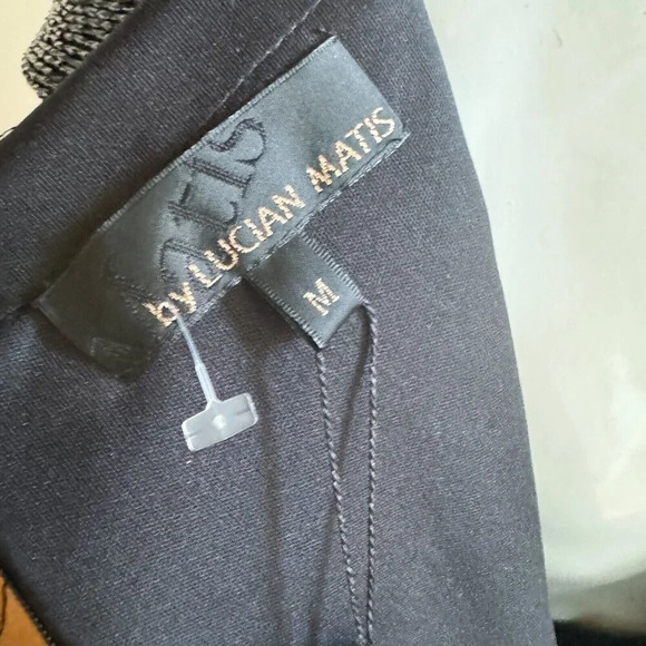 Matis by Lucian Matis Retro Style 50s 60s Beaded Sheath Dress M - Picture 11 of 12